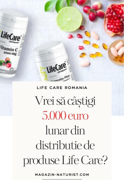 bani din distributie de produse Life Care