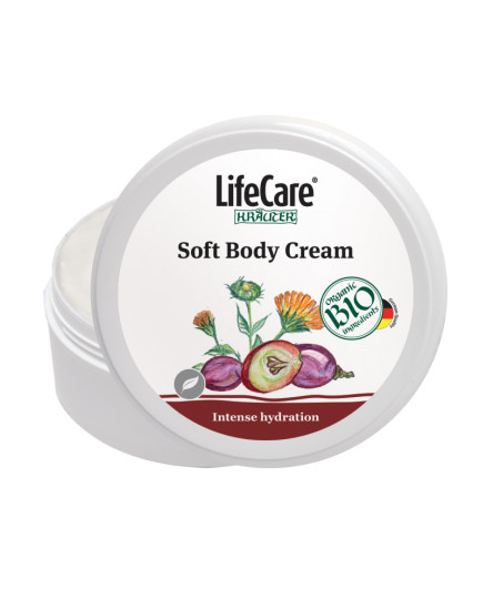 Crema de corp, cu ulei din sambure de struguri si galbenele BIO, Life Care